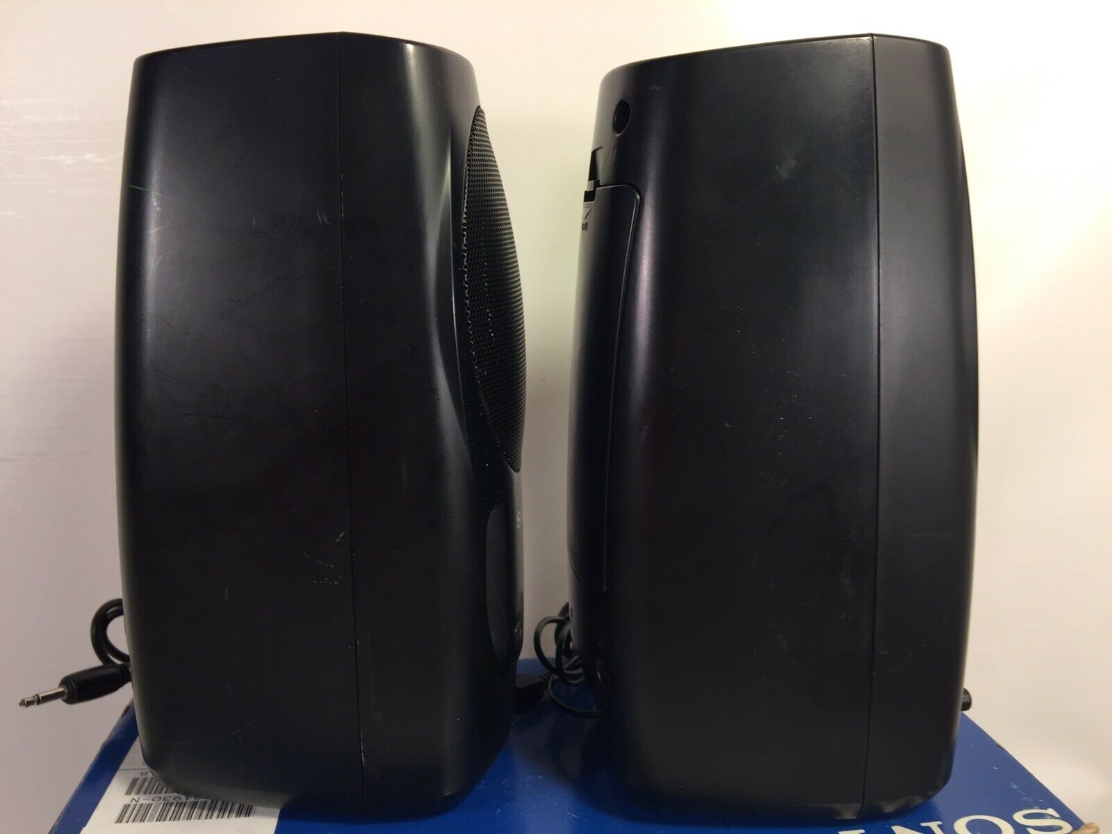 Sony Mega Bass Active Speaker System Portable Built In Amplifier Model