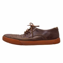 Cole Haan Air Mens Lace Up Sneakers Brown Leather Size 12M - $23.75