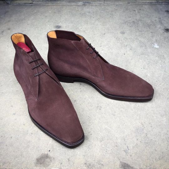 goodyear welted chukka boots