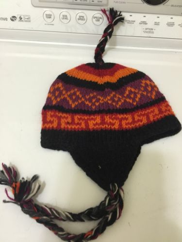 Handmade Nepal 100/% Wool Thermal Tradie Warm Mens Winter beanies Snow Gift hat