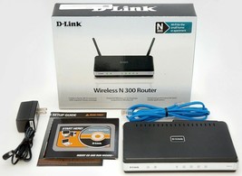D-Link DIR-615 Wireless-N 300 Wifi Router 4 Port 10/100 Networking N300 unit -A- - $19.75