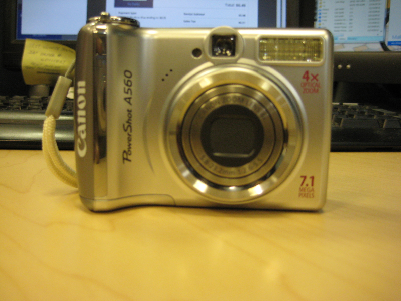 Canon PowerShot A560 7.1MP Digital Camera with 4x Optical Zoom (OLD MODEL) Digital Cameras