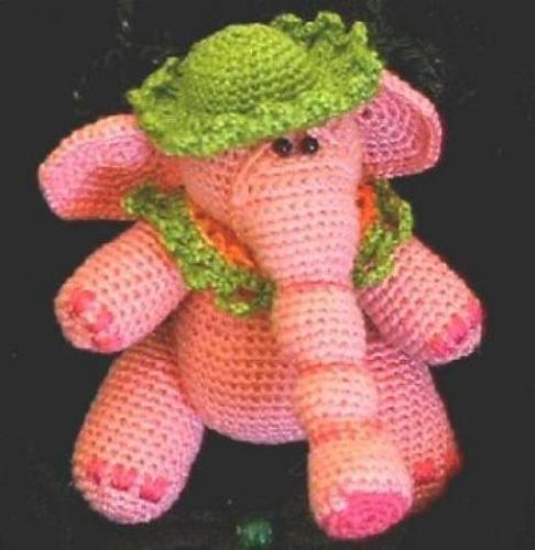 Primary image for TANYA Miniature Crochet Elephant Pattern by Edith Molina -Amigurumi PDF Download