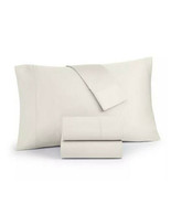 Hotel Collection 500 Thread Count Micro Cotton Ivory Split King Sheet Set - $118.79