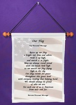 Our Flag - Personalized Wall Hanging (430-1) - $18.99