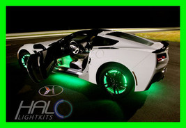 Green Led Wheel Lights Rim Lights Rings By Oracle (Set Of 4) For Chevy Models 2 - $193.01