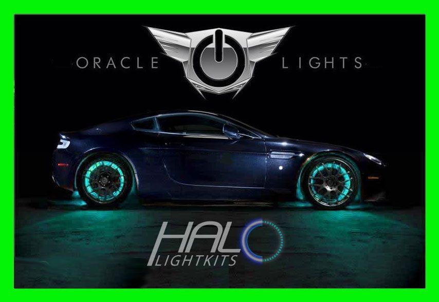 Set of 4 for CHEVY MODELS 5 WHITE LED Wheel Lights Rim Lights Rings by ORACLE Set of 4 for CHEVY MODELS 5 WHITE LED Wheel Lights Rim Lights Rings by ORACLE
