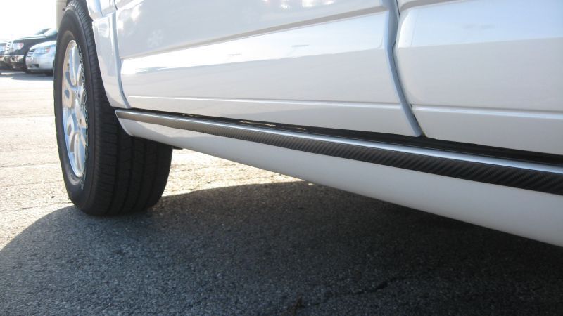 DODGE CARBON FIBER ROCKER PANEL TRIM MOLDING 2PC W//5YR WARRANTY 3