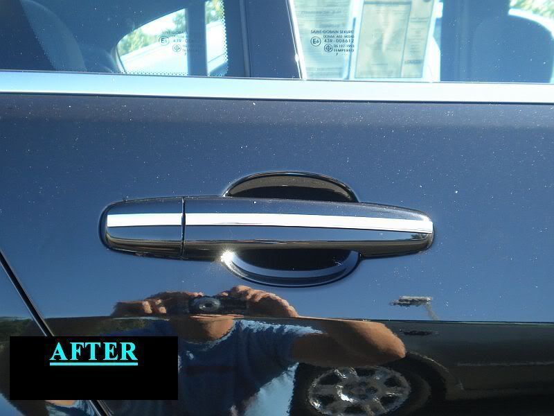 LINCOLN CHROME DOOR HANDLE TRIM MOLDING 4PC W//5YR WRNTY+FREE INTERIOR PC 2