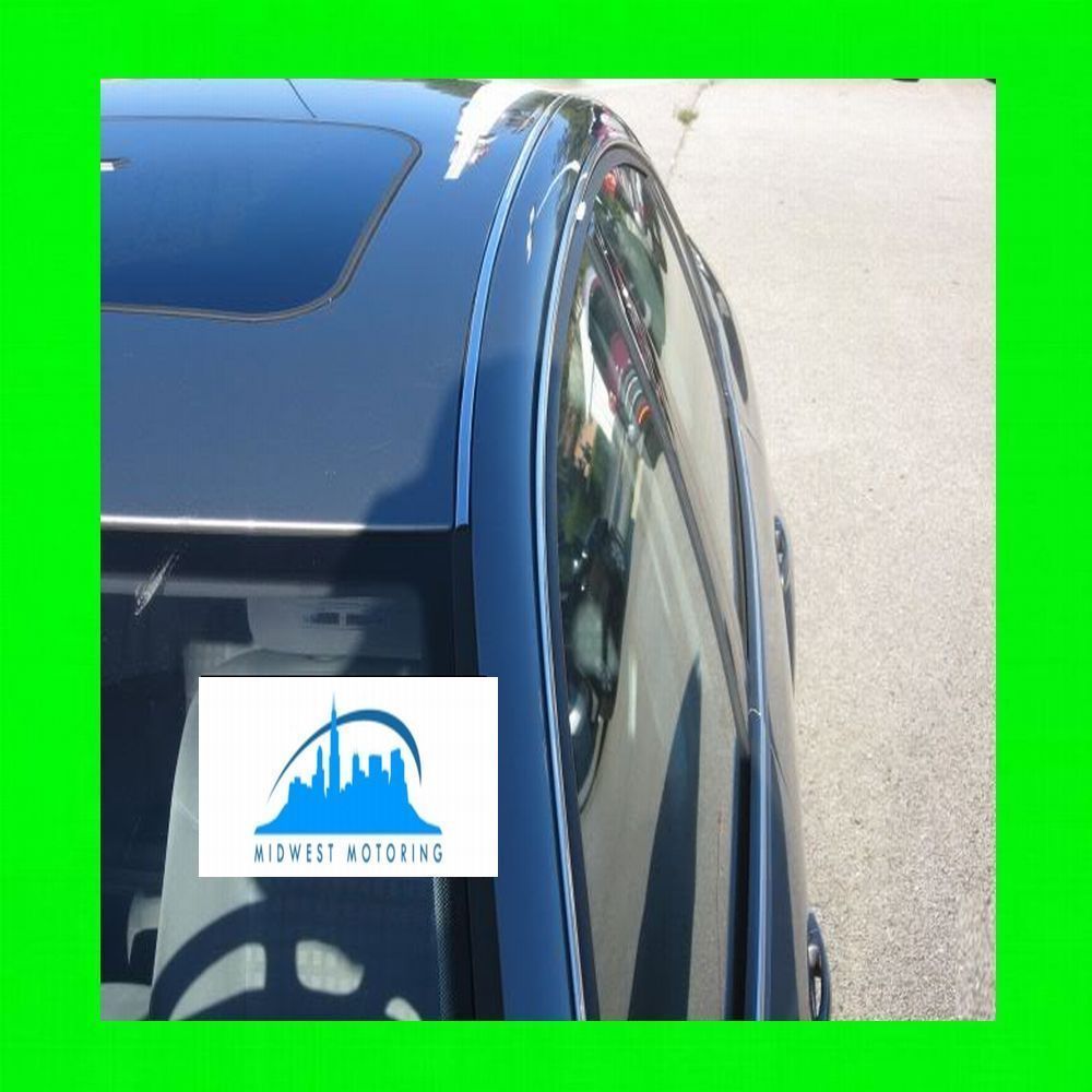 BMW CHROME FRONT/BACK ROOF TRIM MOLDING 2PC W/5YR WRNTY+FREE INTERIOR PC 1 BMW CHROME FRONT/BACK ROOF TRIM MOLDING 2PC W/5YR WRNTY+FREE INTERIOR PC 1