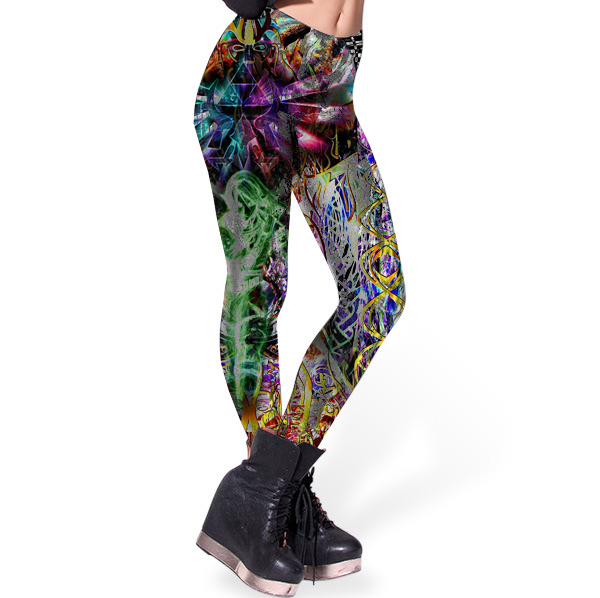 Legend Of Zelda Triforce Trippy Psychedelic Full 3D Womens Yoga tight ...