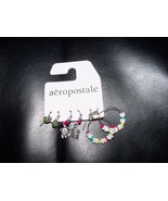 Aeropostale Sea Turtle/ Hoop earrings/Green earrings Set of 3  NEW LAST ... - $15.77