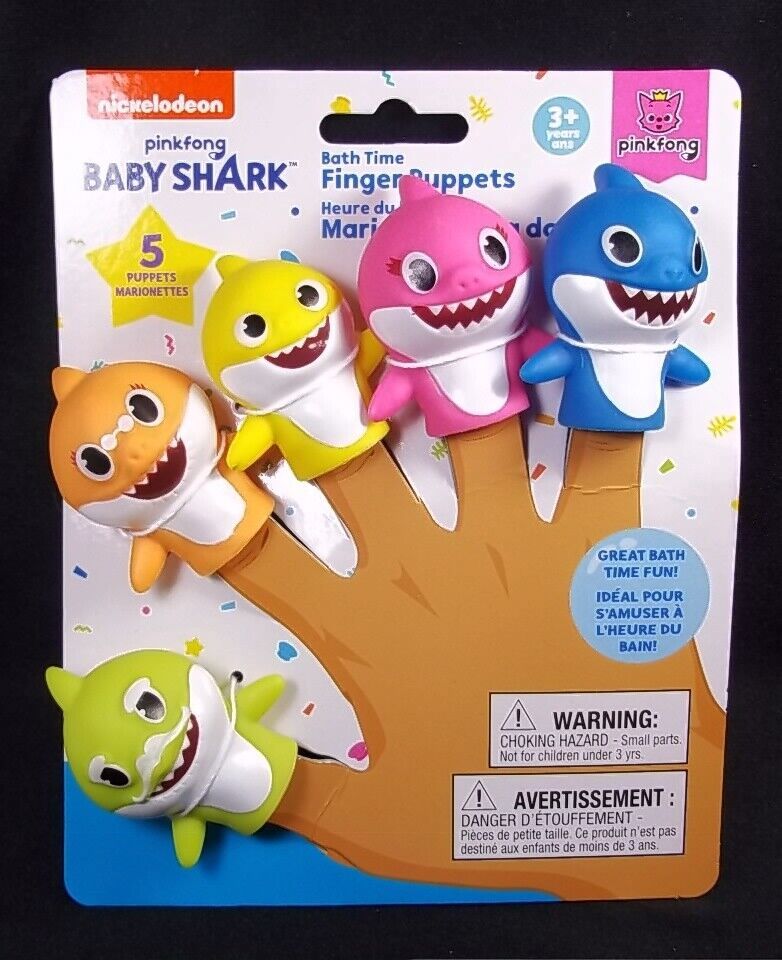 Nickelodeon pinkfong Baby Shark vinyl finger and similar items