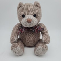 ULTRA RARE Vintage Medium-Size Gund Bear with Pattern Design *CLEAN* - $27.47
