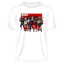 My Hero Academia Anime League of Villains Group Image White T-Shirt NEW ... - $19.34+