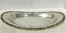 New Beverly Manor 1319 Vintage Wilcox Silver Plated Celery/Bread Platter... - $17.99
