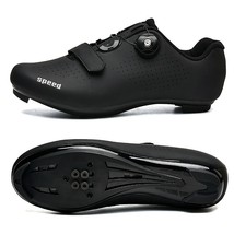 Cycling Sneaker MTB Cleat Shoes Men Sports Dirt Road Bike Boots Speed Sneaker Ra - $69.13