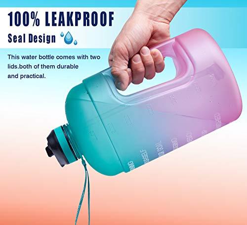 1 2 gallon motivational water bottle