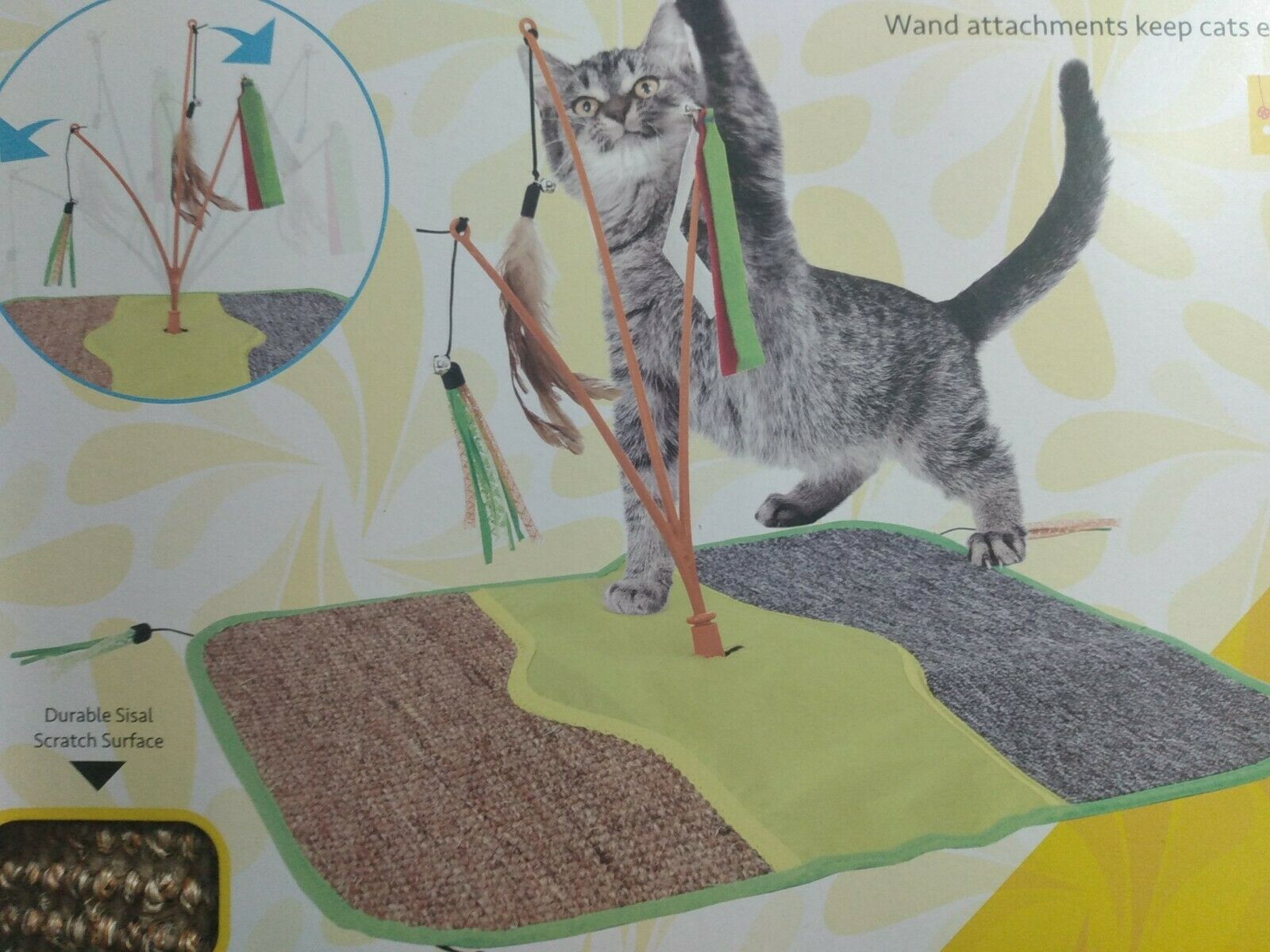 Kitty Citty Wobble Play Mat Cat Toy Toys