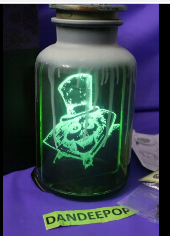 Disney Parks The Hatbox Ghost Haunted Mansion 50th Anniversary Light Up