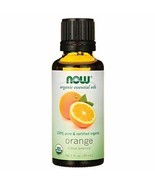NEW NOW Foods Organic Orange Oil Essential Oils Citrus Sinensis 1 Fluid ... - $9.33