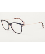 Tom Ford 5712-B 005 Black Pink Havana / Blue Block Eyeglasses TF5712 005... - $195.02