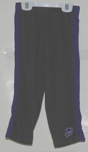 Colosseum Toddler 4T Gray Purple Kansas State Wildcats Pants image 1