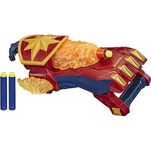 Nerf Power Moves Marvel Avengers Captain Marvel Photon Blast Gauntlet  - £34.58 GBP