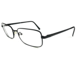 Bvlgari Eyeglasses Frames 1012-T 411 Black Rectangular Full Rim 54-17-140 - $74.61