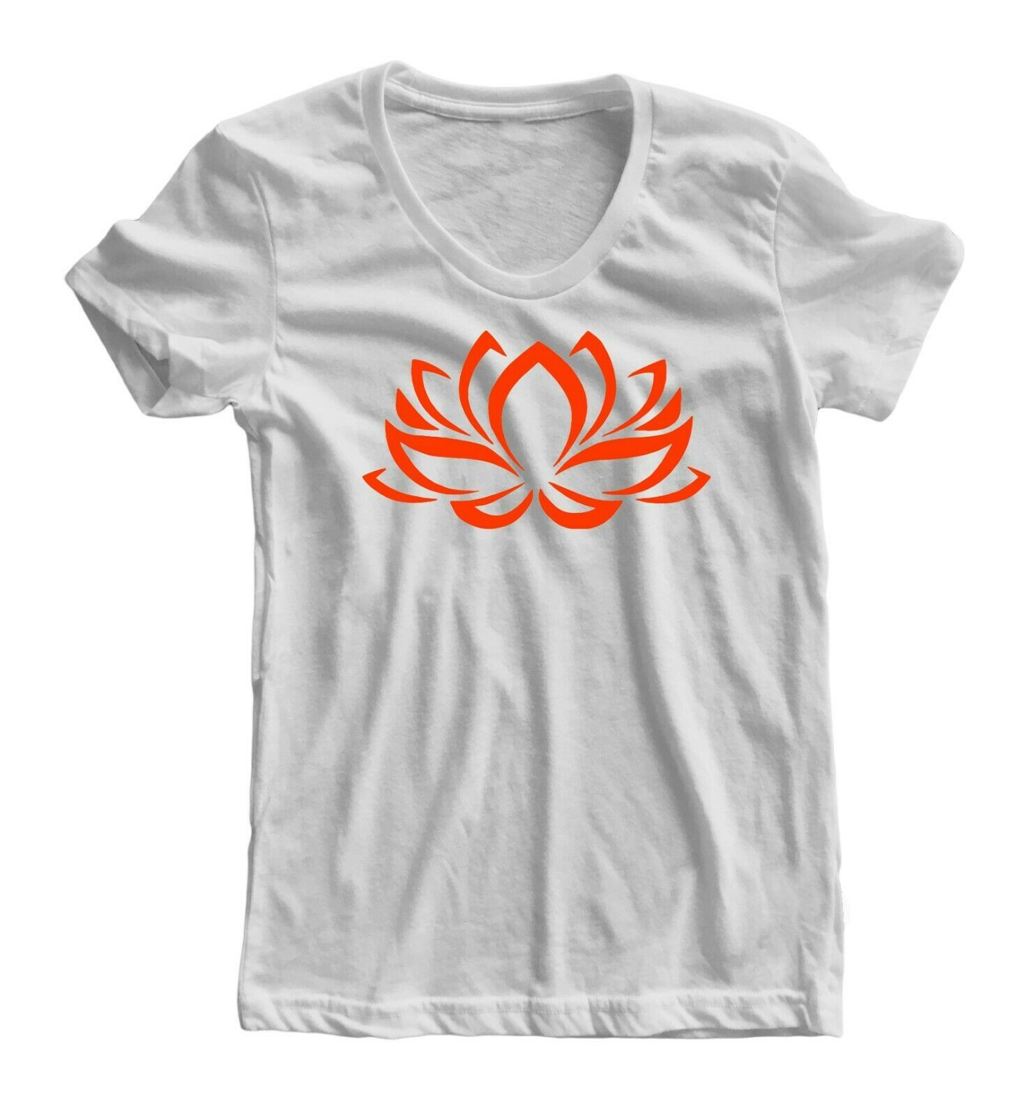 LOTUS Casual Graphic Tee Fashion T-shirt - Tops