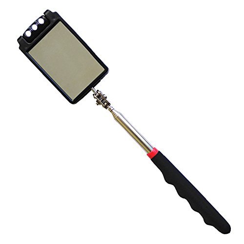 Inspection mirror, telescopic mirror, mechanical mirror 360 degree