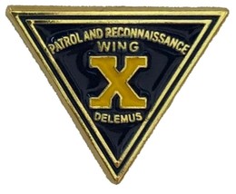 NAVY PATROL RECONNAISSANCE WING 10 X DELEMUS SQUADRON TRIANGLE METAL MAG... - $18.99