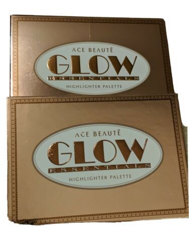 Primary image for ACE BEAUTE GLOW ESSENTIALS HIGHLIGHTER PALETTE FULL SIZE 6 SHADES NIB