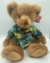 Russ Berrie Ritz Camera Plush Stuffed Bear Hawaiian Shirt Teddy Bear New Vtg 18" - $26.17