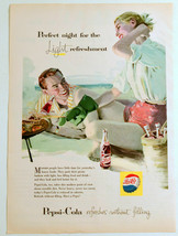 1957 Vintage Advertising For Pepsi-Cola - $9.41