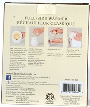 1 Scentsationals Full Size Scented Wax Warmer Sitara Model MC-022 Safe and Clean image 2