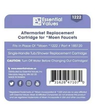 Essential Values Aftermarket Moen 1222 Replacement Shower Cartridge - For One-Ha - $22.78