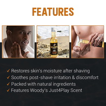 WOODY'S  After Shave Tonic, 6.3 fl oz image 4