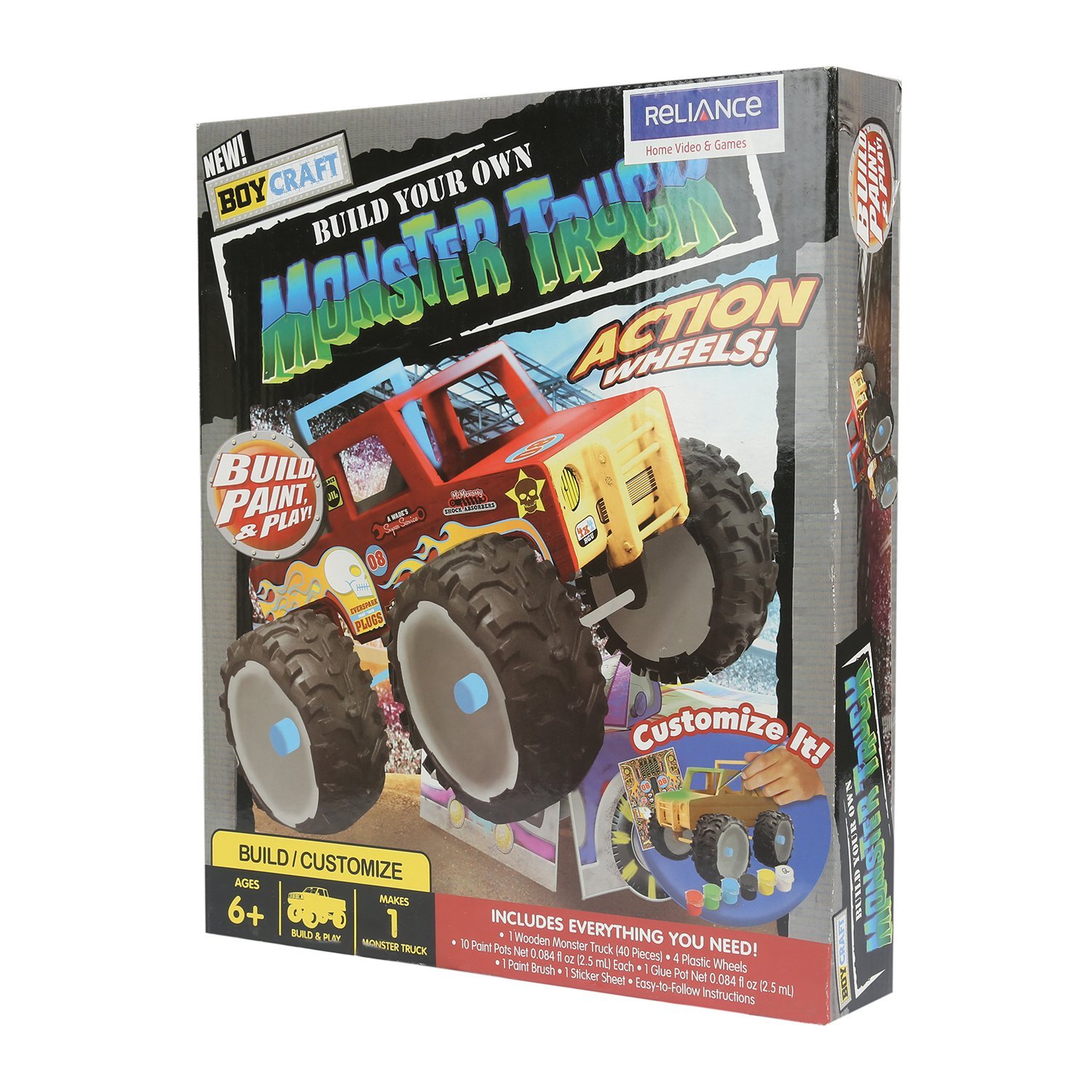 Boy Craft Make Your Own Monster Truck Crafts