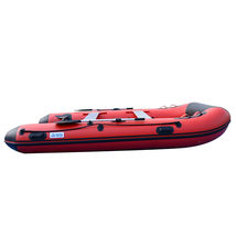 BRIS 12ft Inflatable Boat Dinghy Raft Pontoon Rescue & Dive Raft Fishing Boat image 9