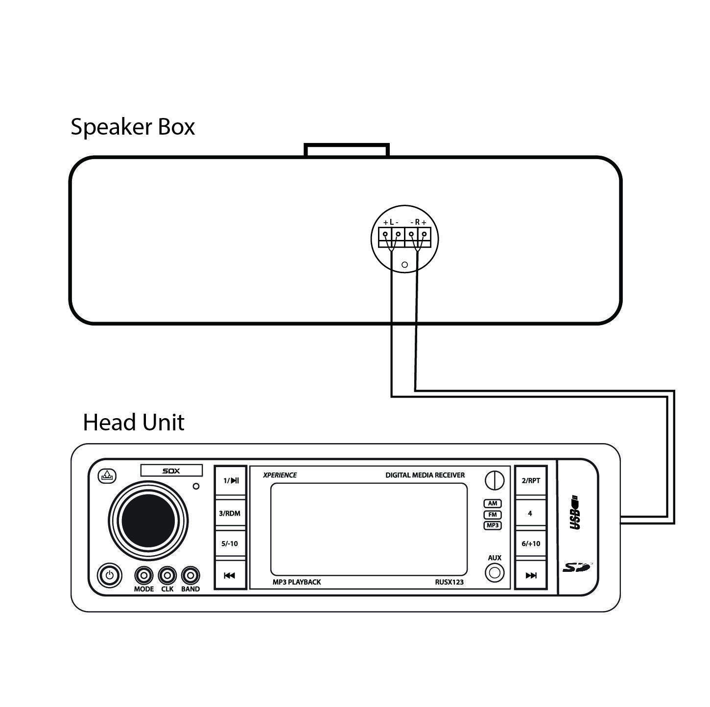 Sdx 8 2 Way Full Range Led Speaker Box E8 Refurbished