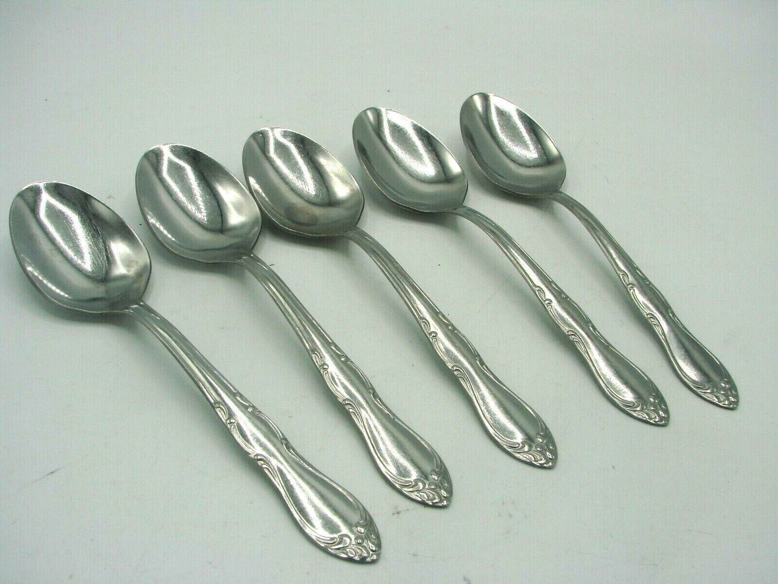 Simeon L George H Rogers Co. Oneida Flatware Homestead Set 5 