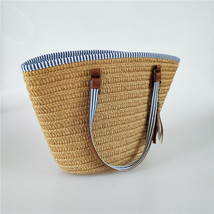 Free Shipping  Beach Handbag HANDWOVEN, Tote Bag Straw Handbag #H246 - $69.50