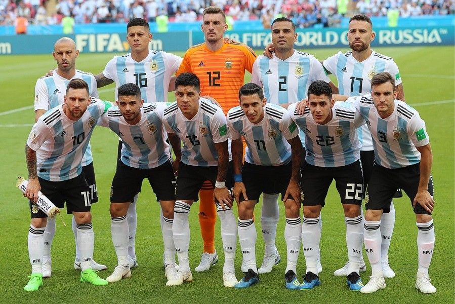 Argentina 2018 Fifa World Cup Soccer Team Poster Messi Art Print 24x36 27x40