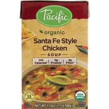 Pacific Foods Organic Santa Fe Style Chicken Soup 17.6 oz ( Pack of 6 ) - $49.49