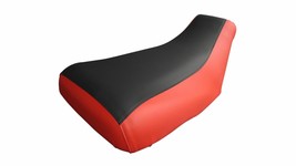 Fits Honda Recon TRX250 Seat Cover 1997 To 2000 Red Sides Black Top Seat Cover - $32.90