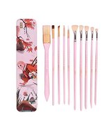 10 Pieces Paint Brushes Set Artist Paint Brushes Painting Supplies #02 - $29.41