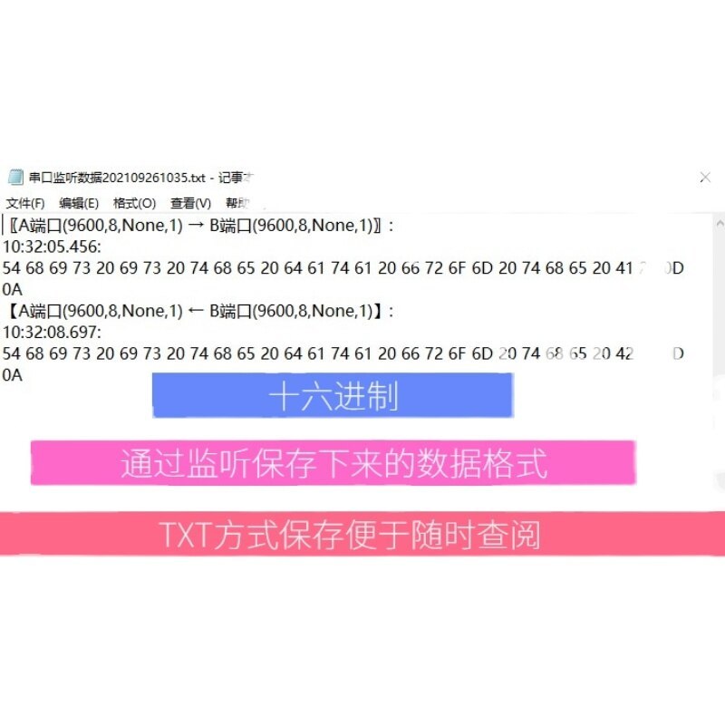 RS485 RS422 RS232 TTL Serial Port Listener Listening Monitoring