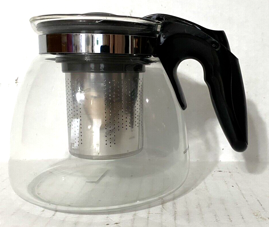 Miniso Glass Stove Top Tea Infuser Pot 4 Cup (950 ml) Tea Kettles