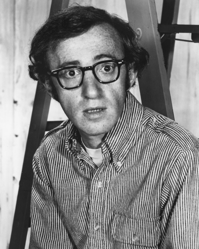 Woody Allen portrait 1970's with glasses 11x14 Photo Photographs